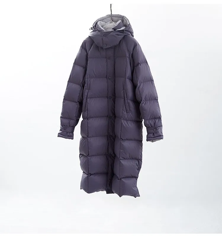 Please Wear It When It's Minus 20 Degrees~2025 Autumn and Winter New Duck down Puffer Jacket~Mid-Length Cocoon-Shaped down Jacket for Women, Thickened and Slimming Coat