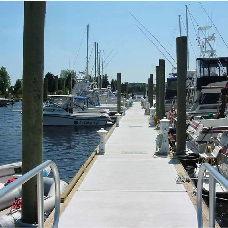 Factory Direct Price  Concrete Floating Dock Floating Pontoon Platform Concrete Bridge