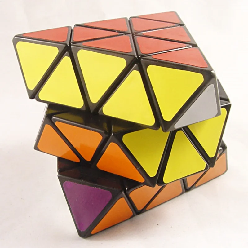 Lanlan Octahedron Magic Cube Lanlan Strange Shape Speed Cube Puzzle Toy Children Gift Cubo Magico Puzzle