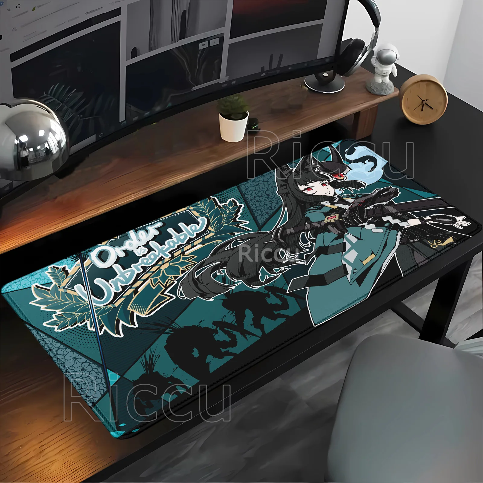 

Zenless Zone Zero ZZZ ‌‌Hoshimi Miyabi‌ Gaming Mouse Pad XXL Large Office Rubber Desk Mat Computer Kawaii Gamer Speed Mousepad