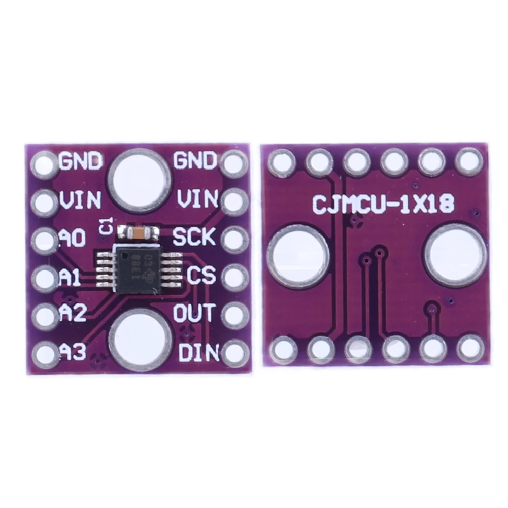 ADS1118 ADC Communication Module Development Board DC2-5.5V ADC Analog-to-Digital Converter Module High Precision for Arduino