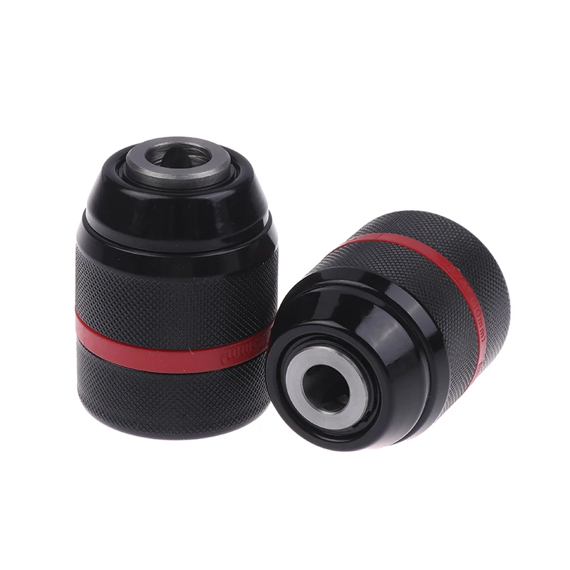Mandril de catraca com travamento automático sem chave - Adaptador de broca de troca rápida de 10/13 mm para bits, torneiras e soquetes