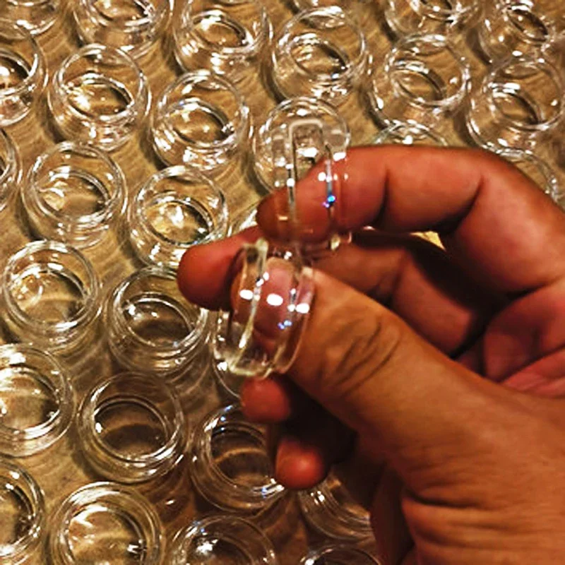 100PCS YUHETEC แก้วหลอดสําหรับ VOOPOO Uforce L TPD 2ml 3.5ml / Uforce L 5.5ml 4ml