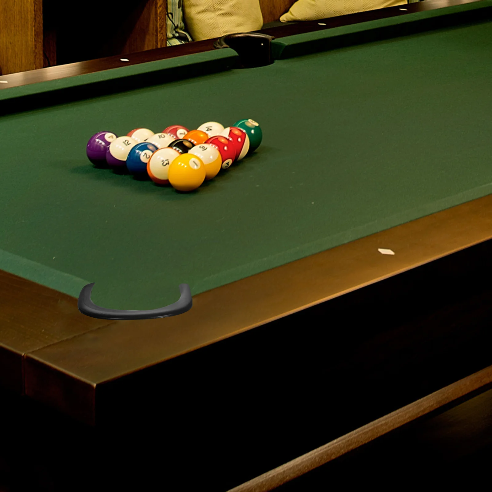 

6pcs Pool Table Pocket Liner Standard Size Durable Protective Billiard Hole Liners Fit Snooker Supplies Accessories