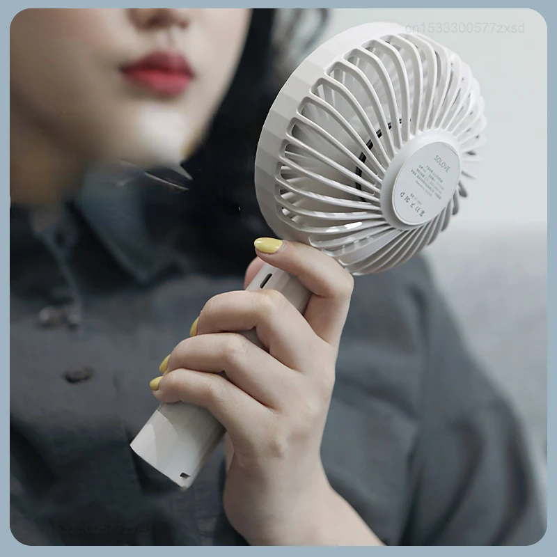 Youpin Mini Fan USB Silence Portable Rechargeable Handheld Fans Vertical Air Cooler 2600 MAH USB Rechargeable Desk Fan