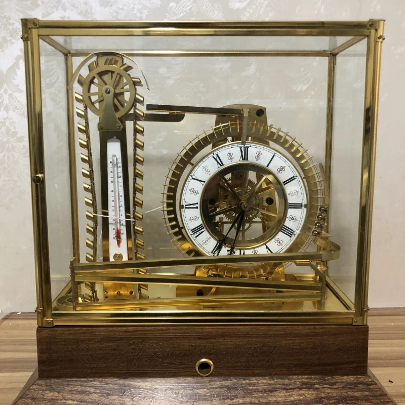 

Clock Living Room Mechanical Fun Retro Desk Clock Desktop Chronograph Clock