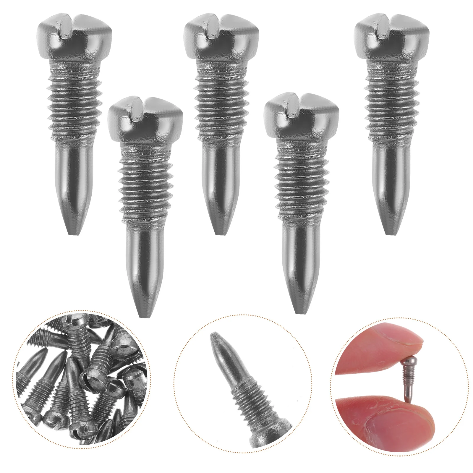 

30Pcs Saxophone Rat-Tail Screws Metal Replacement Repair Screws Alto Sax Accessories Maintenance Fixing Parts Sax Part