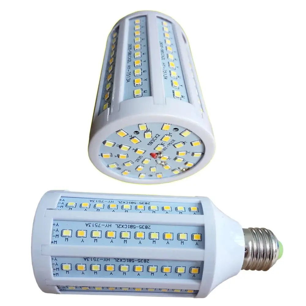 

5pcs 220v 110v E27 E14 Doube Color LED Lamp Dual Color CCT White +Warm Warm LED Corn Bulb 3000k 4000k 6000k Living Room Office