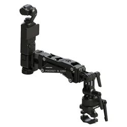 HONGTOO for DJI Osmo Pocket 3 Camera Accessories Cycling and Handheld Stabilizer Shock Absorber Arm Adjustable Damping Bracket