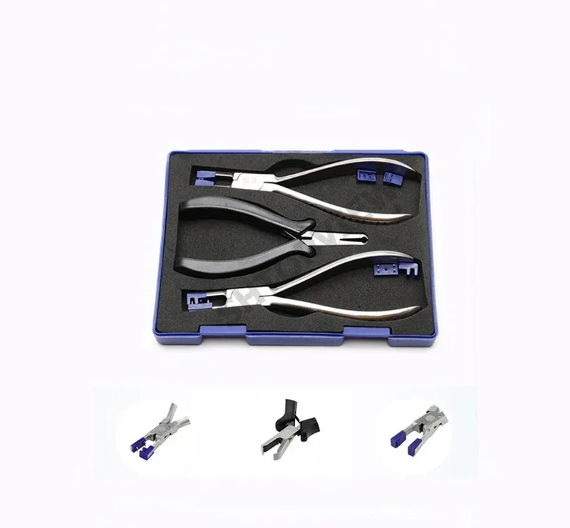 R-B01A glasses plier tool box optical equipment Plier Set