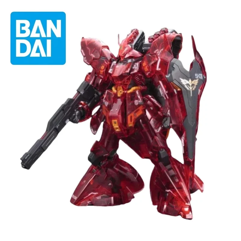 

Оригинальный Bandai Anime RX-93 SAZABI [чистый цвет] Ver. Доки в Гуанчжоу RG Сборная модель игрушка подарок экшн-фигурка украшение для мальчиков