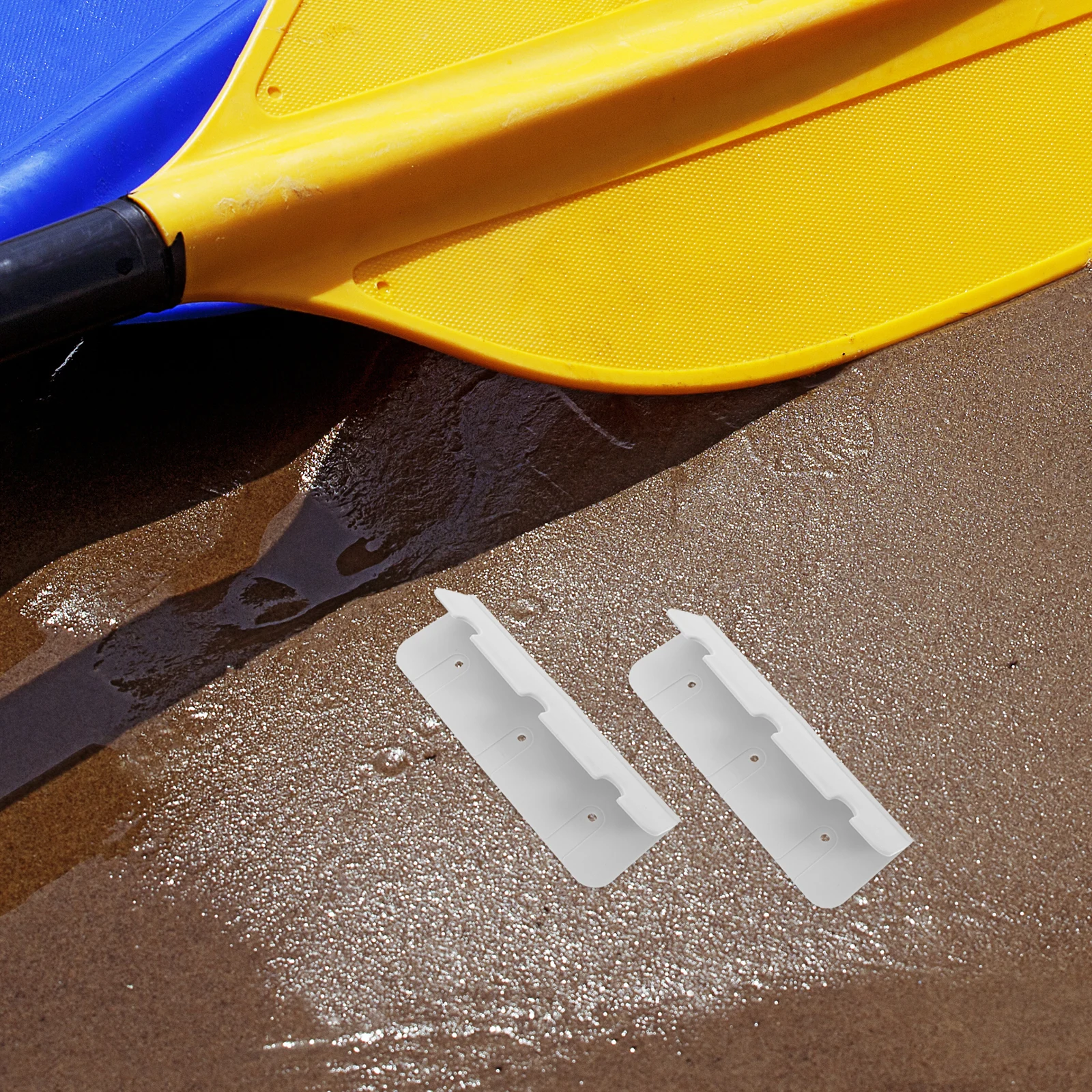 

1 Pair Pvc Inflatable Clip Holder Canoe Bracket Durable Easy Installation Stable Support Complete Set Boat Accessories Kayak