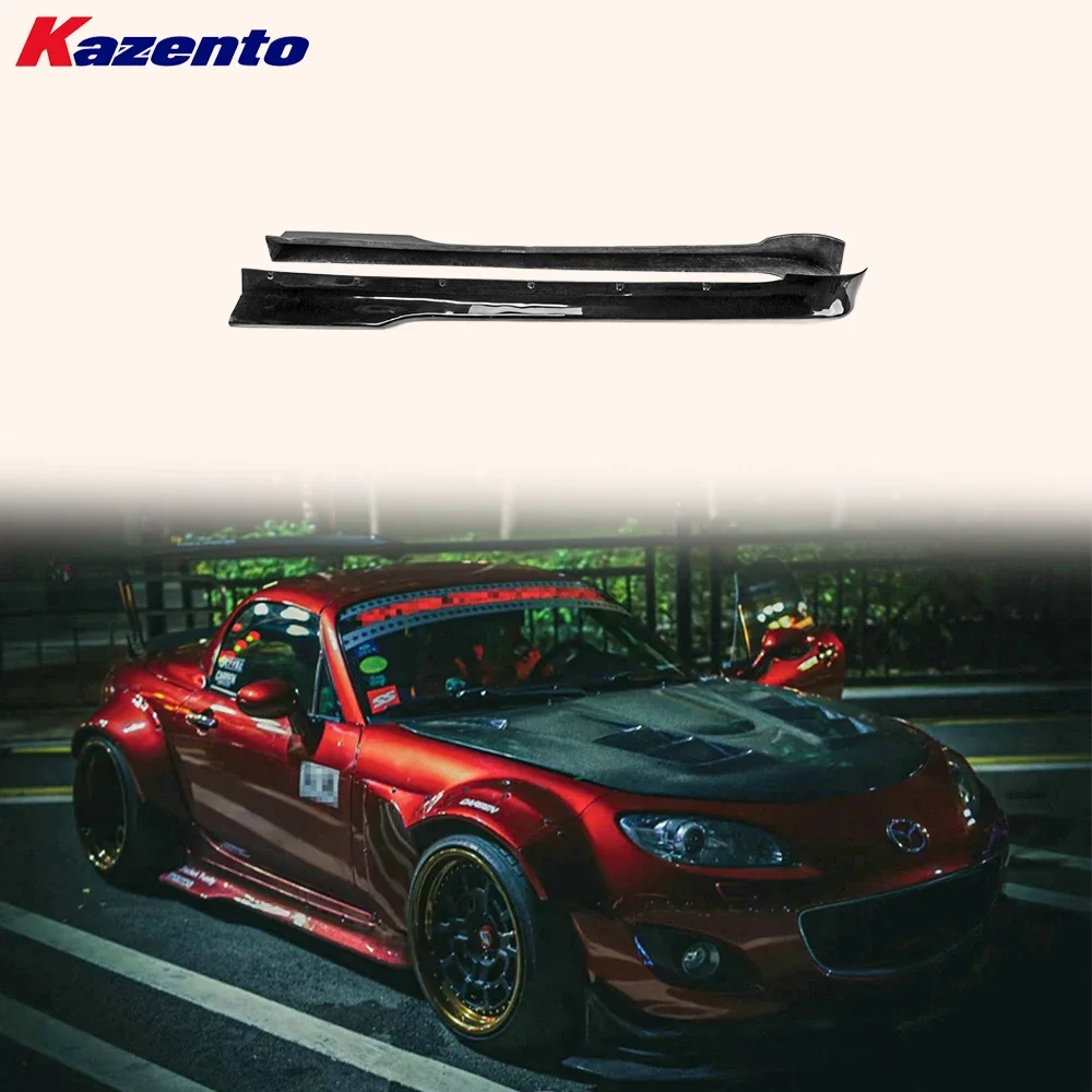 For Mazda Mx5 Nc Ncec Roster Miata Stanceworkz Wide Side Skirt (2Pcs) Fiber Glass