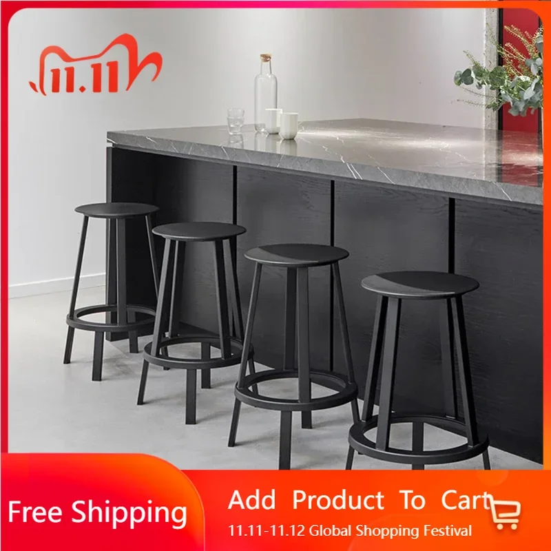 

Bedroom Minimalist Bar Stools Gold Designer Outdoor Balcony Relaxing Ergonomic Chair Balcony Restaurant Sillas Unique Furniture