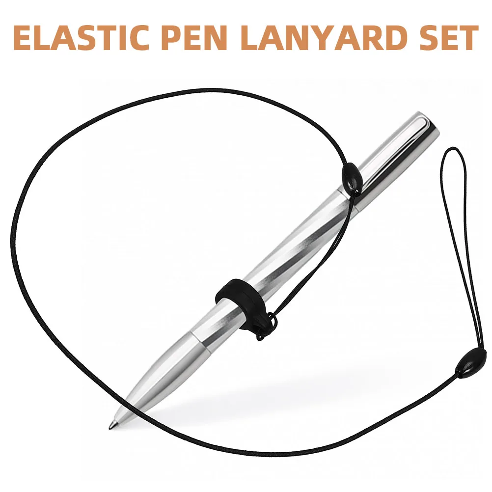 8 قطعة قلم الحبل الحبل مطاطا حبل الحبل لأقلام اللمس مكافحة خسر بسط الحبل حامل قلم المقود للتوقيع #2