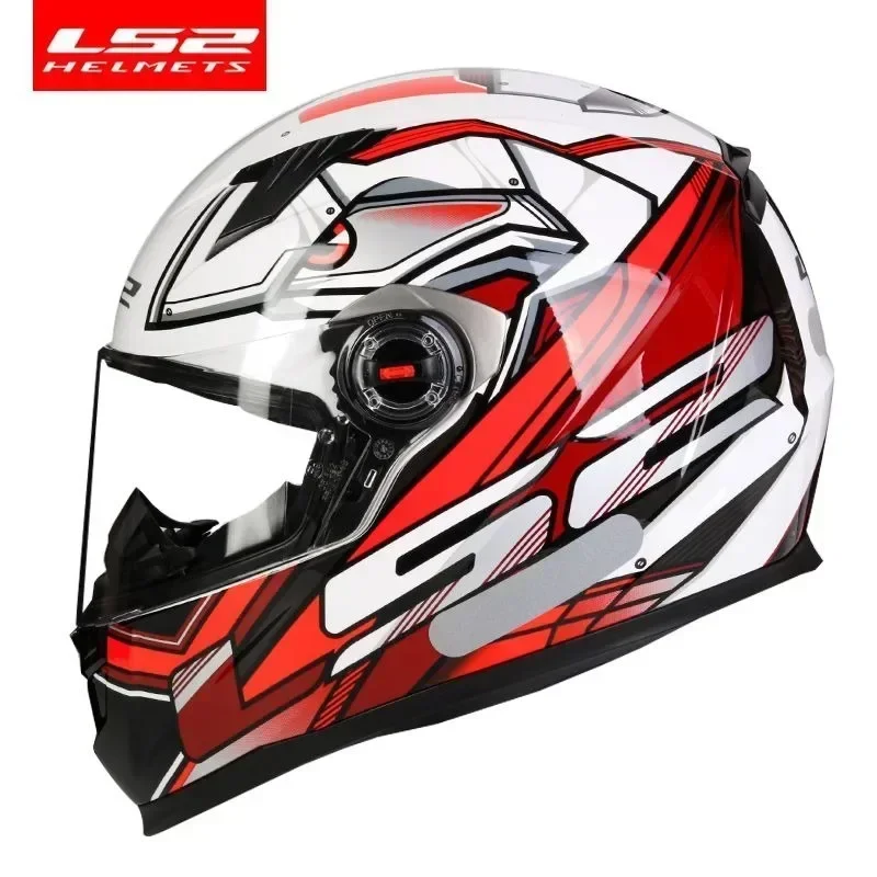 LS2 Motorcycle Helmet FF358 Full Face Casco Motocross Racing Riding Motorbike Casque Moto Capacetes LS2 Casco Moto Accessories