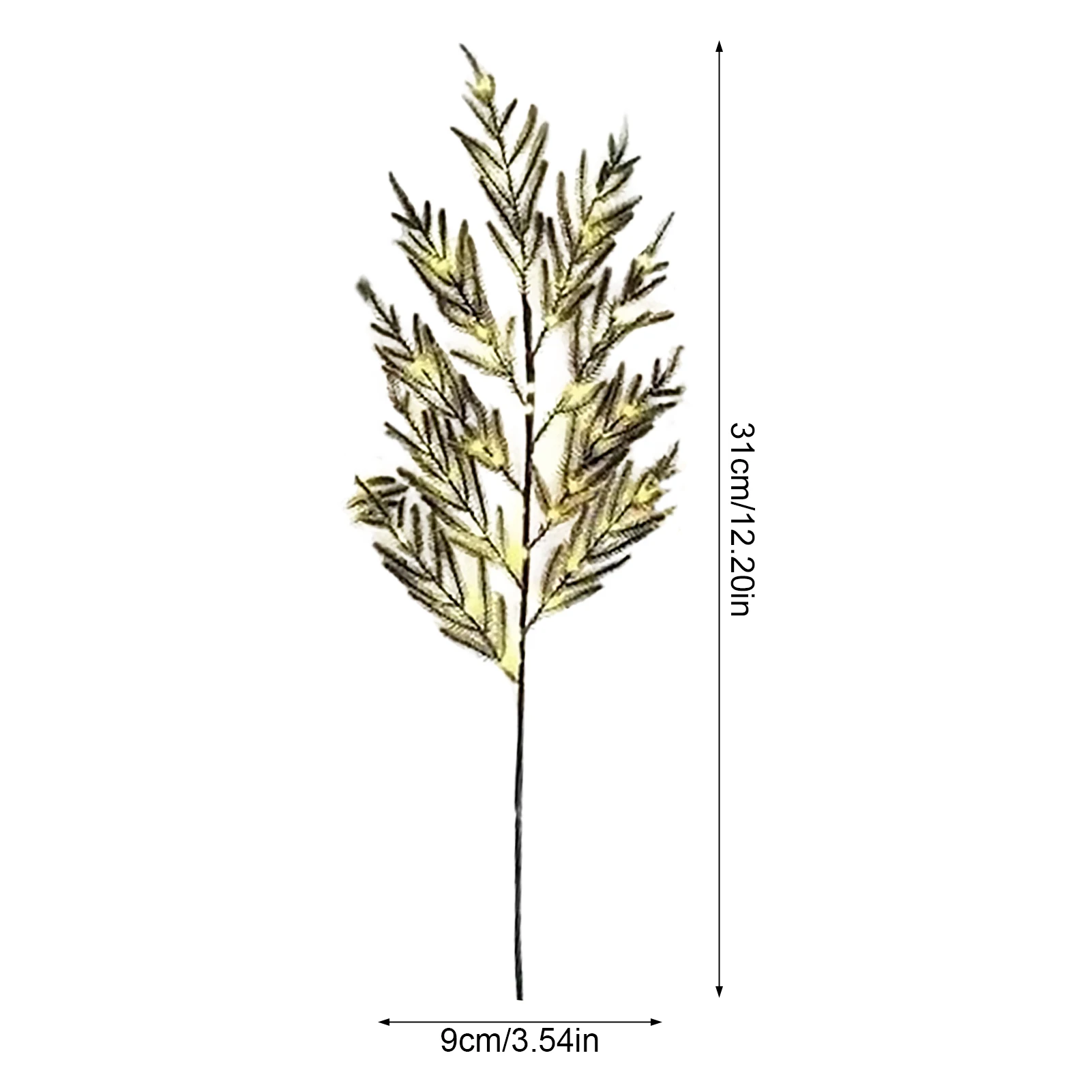 LED عيد الميلاد فروع الصنوبر نورفولك ديكور اصطناعي مع أضواء لقضاء عطلة زهرية المنزل شجرة عيد الميلاد زينة 1/2/4 قطعة