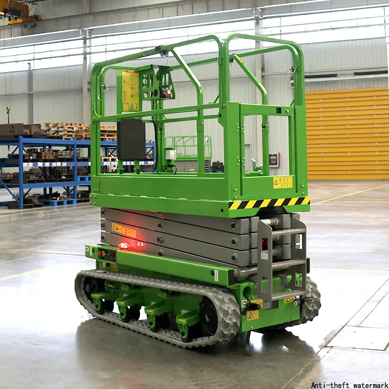 

Hot Selling in 2025 - 6m, 8m, 10m, 12m, and 14m Tracked Hydraulic Self-Propelled Scissor Lifts for Sale