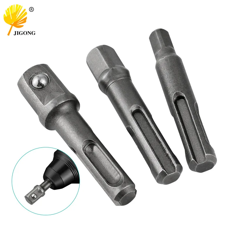SDS Shank Connecting Rod, Hammer Adapter Electric Batch Impact Drill Chuck Sleeve Adapter Tool Accessories