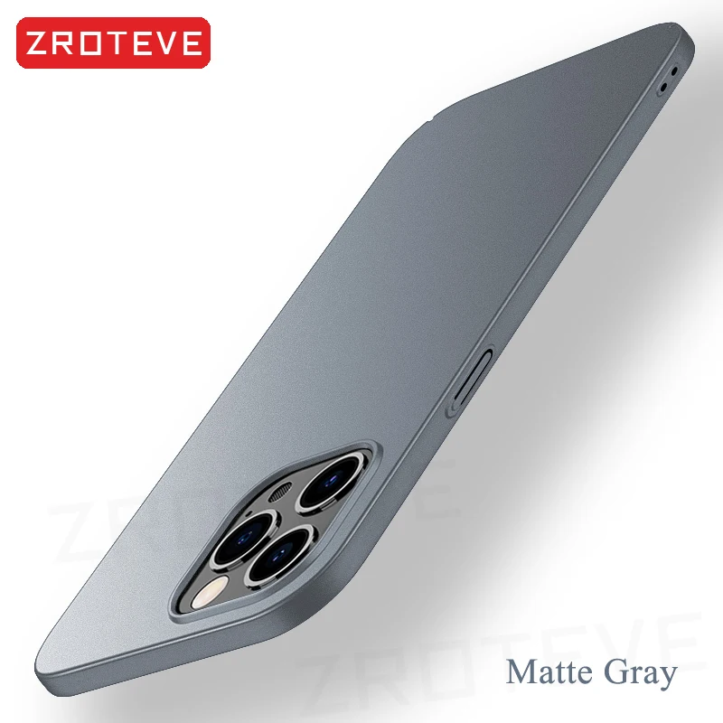 Für iPhone Air 17 18 Pro Max 16 16e 17e 15 14 13 Mini Hülle ZROTEVE Leichte Dünne Matte Harte PC-Abdeckung für iPhone16 Plus Handyhüllen – Detail 26