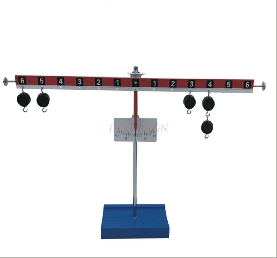 1set Aluminum lever ruler and bracket combination set, physical mechanics lever principle experimental equipment