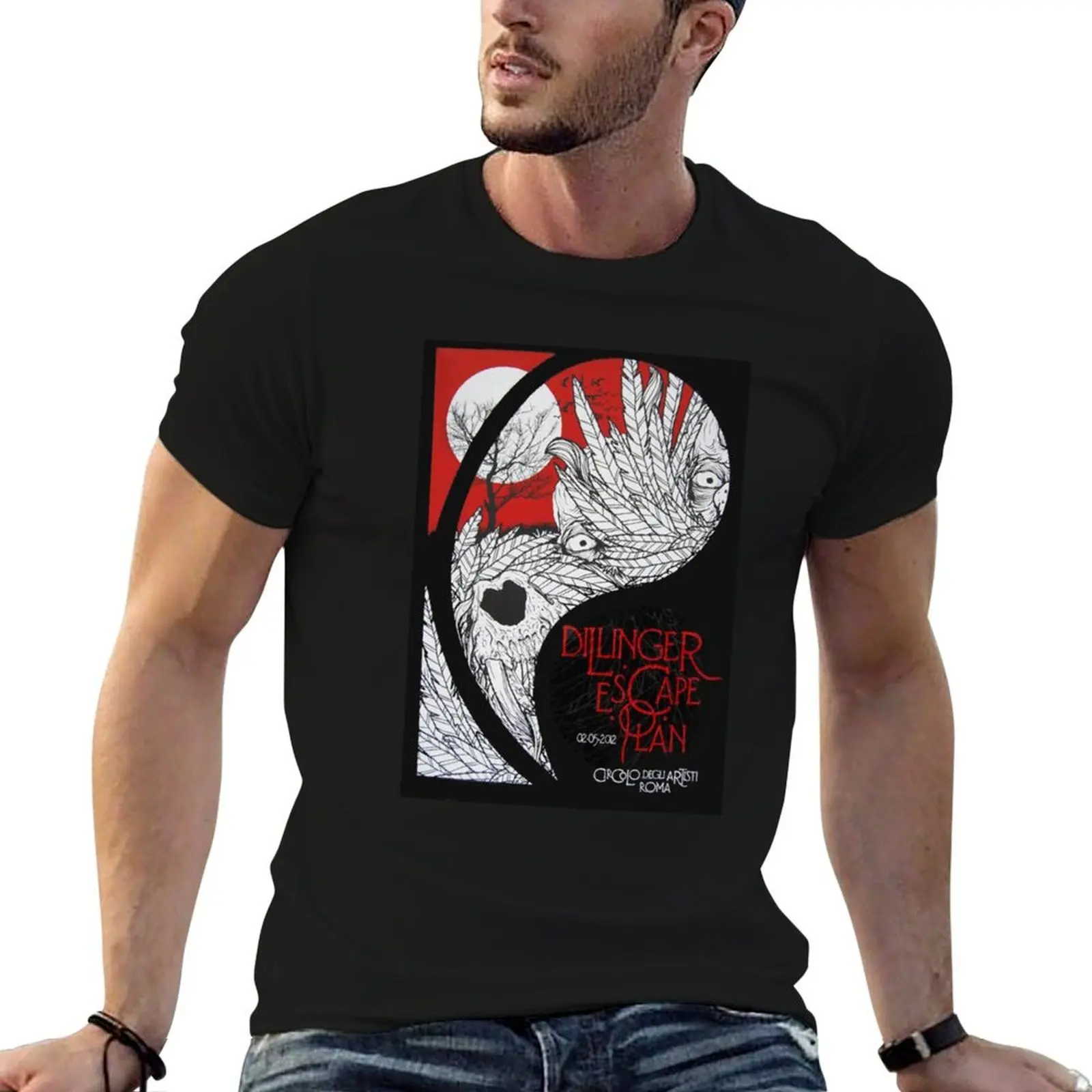 

best seller dillinger escape plan T-Shirt t shirts for man graphic vintage man t shirt cotton high quality T-Shirt