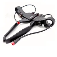 Aluminum Alloy Wuxing Brake Level for KUGOO M4 PRO Scooter, 2 Pin Brake Lever, Brake Handle Replacement Accessory,