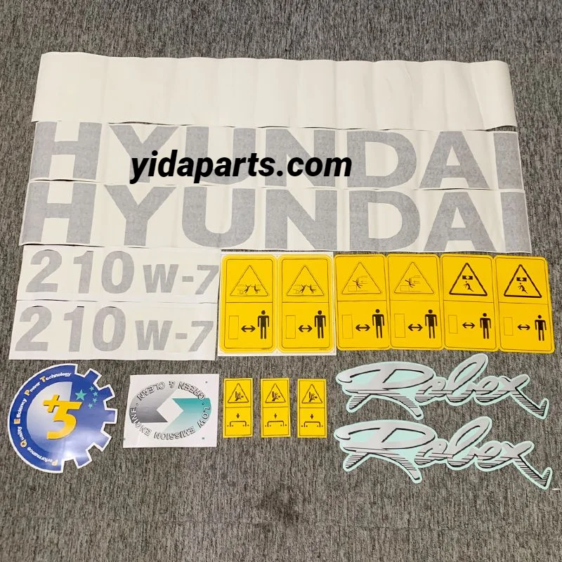 

Excavator Whole Machine Body Sticker Exterior R150-7 R210-7 decorative sticker