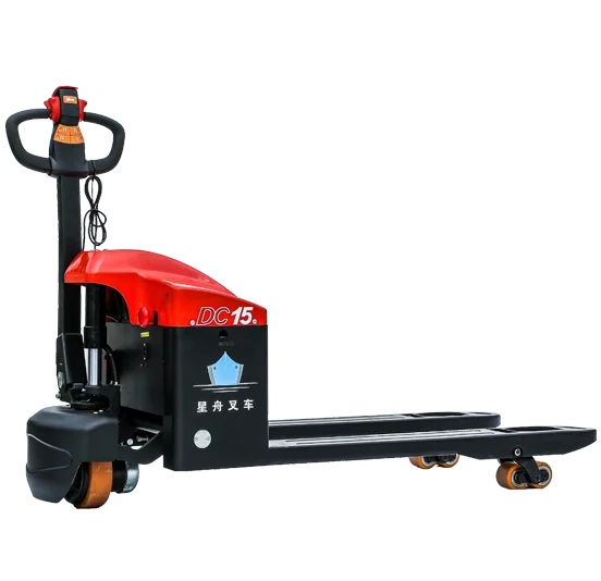 

1.5 Ton 1500kg Heavy Duty Fully Electric Manual Pallet Lifter with Lithium Battery Forklift Easy to Operate
