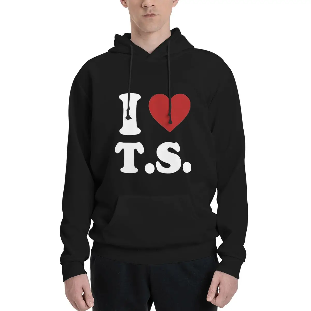 

I Heart Ts Polyester Hoodie Men's Sweatershirt Warm Dif Colors Sizes