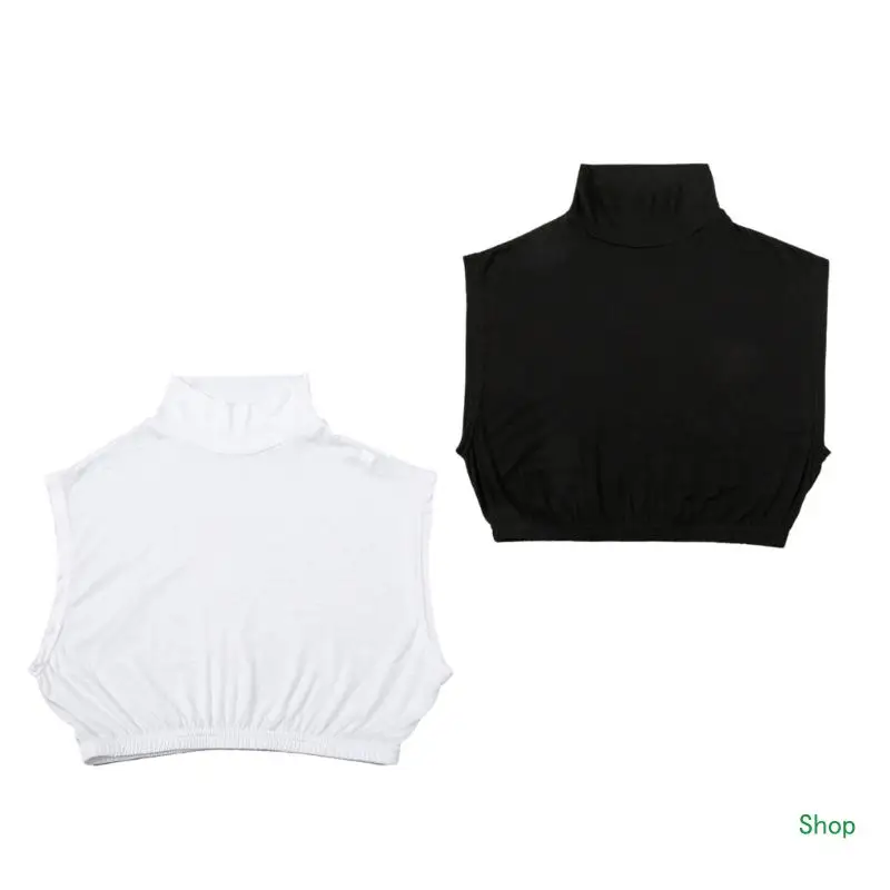 Dropship Insert False Collar Shawl For Women Neck Wrap Turtleneck Collar Scarf