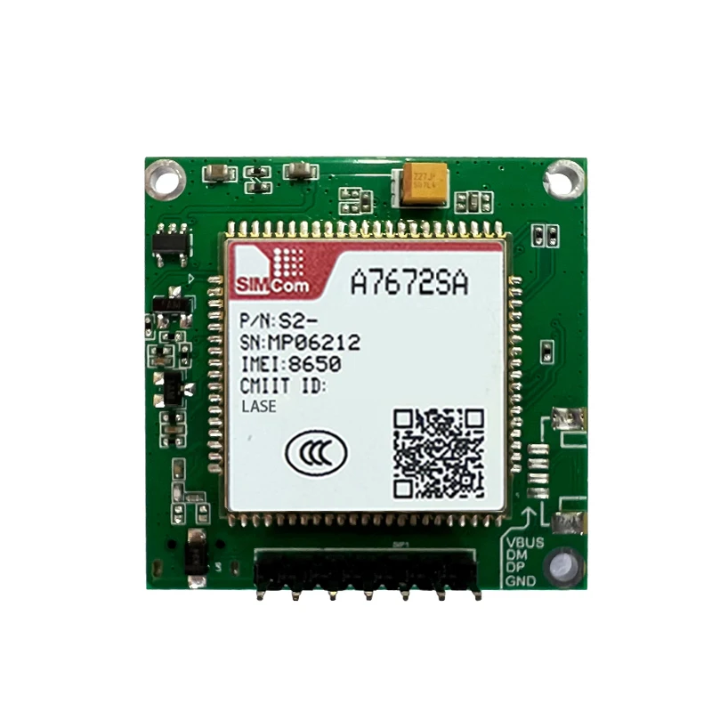 SIMCOM A7672SA-LASE kit de carte de développement LTE CAT1 4G Module données + voix aiguilles à une rangée carte pour australie/amérique du sud