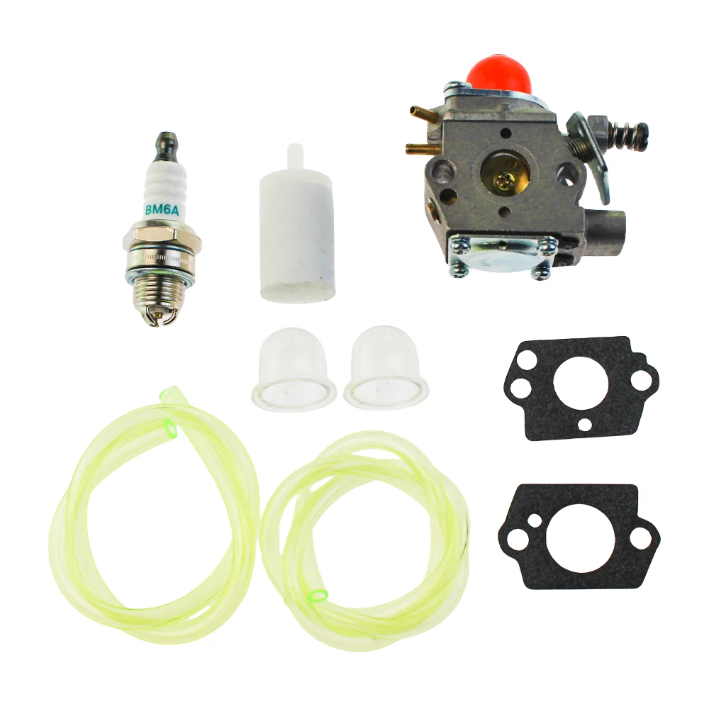 Carburetor For Weed Eater 25HO Featherlite FL21 FS25 PL200 TE400 XT200 XT25 XT300 XT55 XT600 XT65  WT21 WA-226 WT-631 C1U-W7