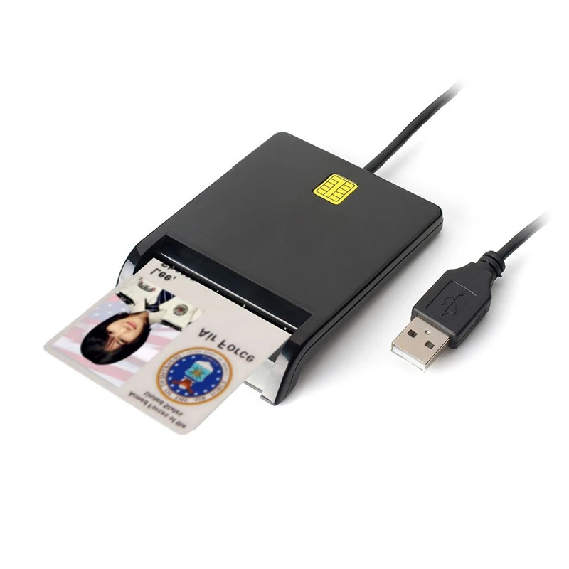 Universal Smart Card Reader For Bank Card ID CAC DNIE ATM IC SIM Card Reader For Android Phones And Tablet image 6