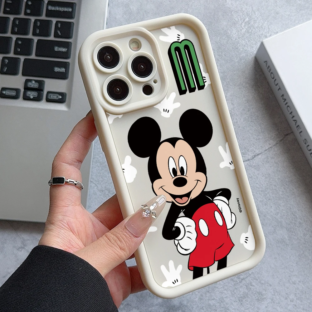 Coque de téléphone Cartoon Minnie pour Samsung Galaxy, Juste d'échelle, A73, A71, A55, A54, A53, A52, A51, A34, A33, A32, A23, A14, A13, A12, 4G, 5G