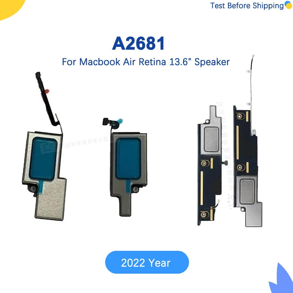 

Ноутбук A2681, колонка для Macbook Air Retina 13,6 дюйма M2 A2681 EMC 4074, колонки, динамики 2021, 2022 год, сперкер