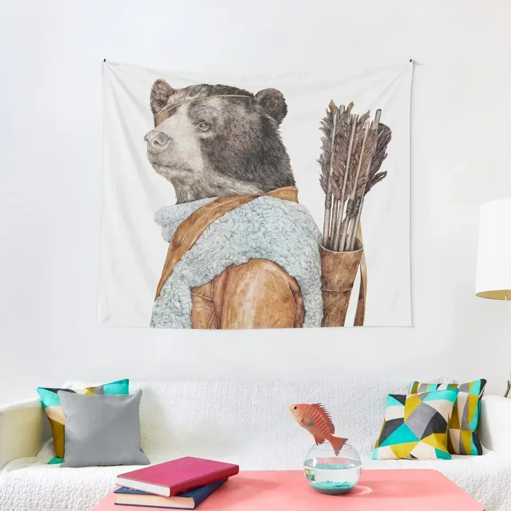 

Hunter Bear Tapestry Decoration Room Home Decoration Accessories Bedroom Decor Decorative Wall Murals Tapestry
