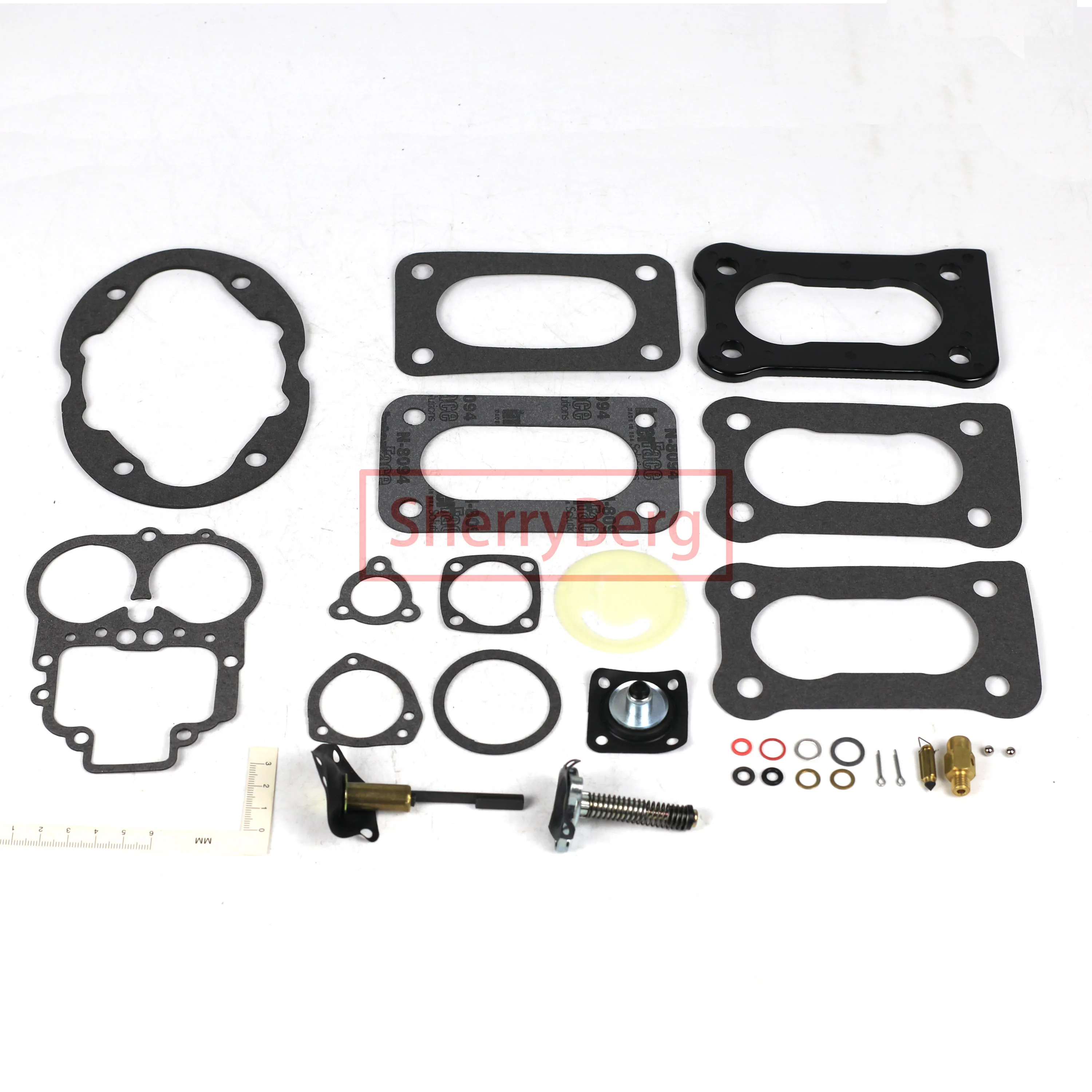 

SherryBerg Rebuild Kit for Fajs EMPI Dellorto WEBER 32/36 DFV DFEV DFAV DFV Carburetor Carb Repair Tuned Up Kit GASKET Carburado