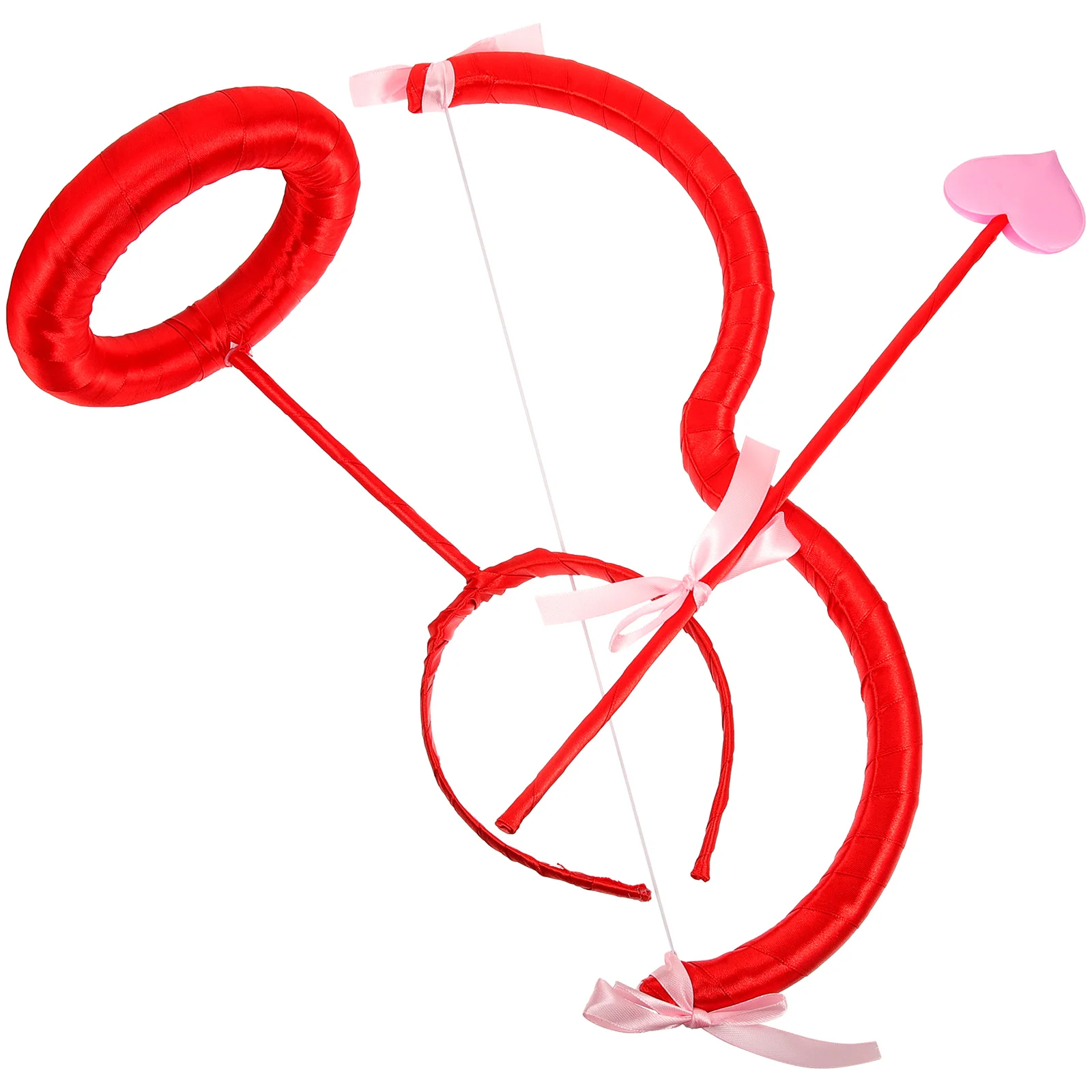 

1 set 1 Set Angel Cosplay Prop Cupid Bow Arrow Costume Accessory For Wedding Valentine Party Photography