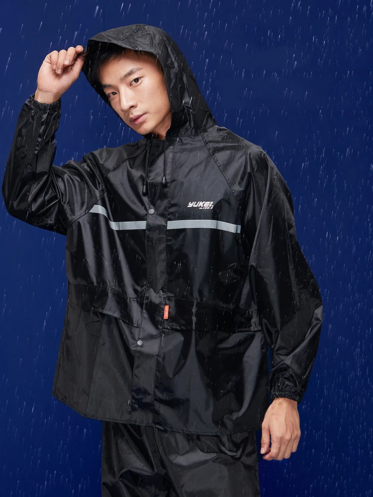 Windbreaker Waterproof Raincoat Motorcycle Camping Motorcyclist Raincoat for Fishing Chubasquero Impermeable Rain Poncho