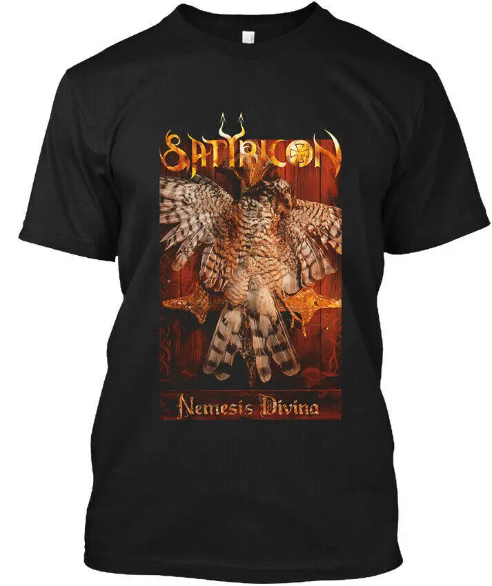 Limited NWT Satyricon Nemesis Divina Extreme Metal Album T Shirt S