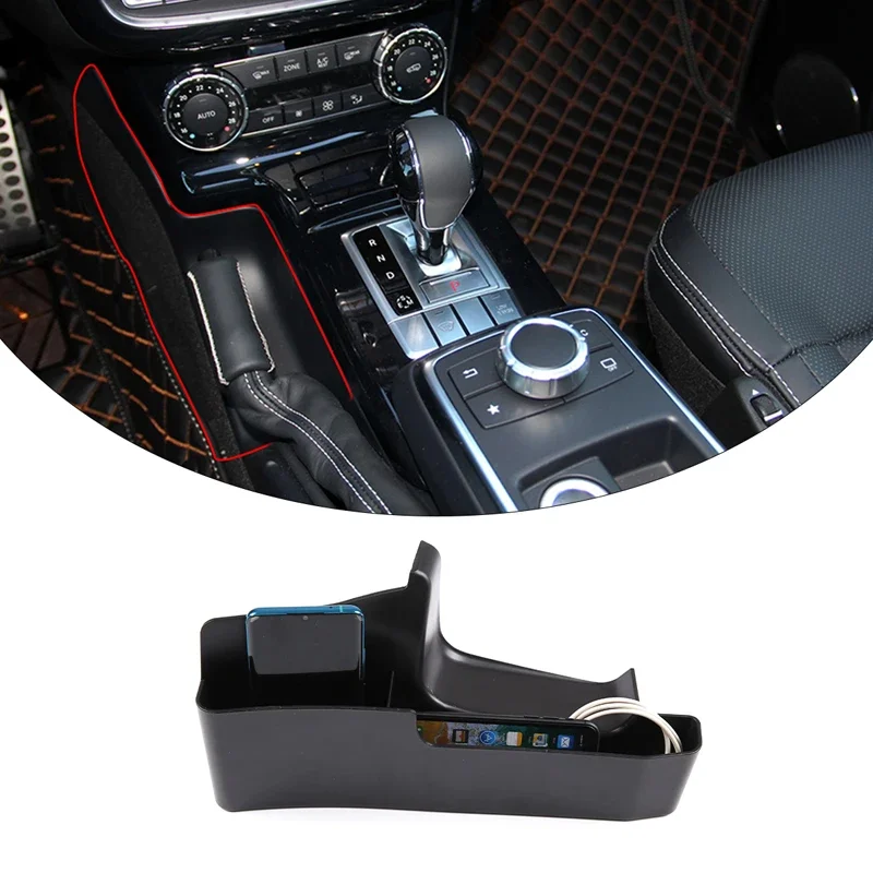 

ABS Plastic Car Central Control Handbrake Storage Box For Mercedes-Benz G-Class W463 2013-2018 Interior Accessories