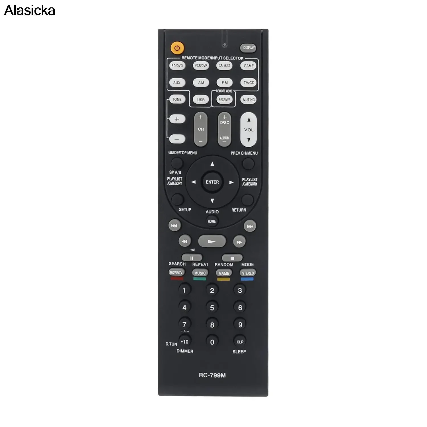 RC-799M Remote Control Suitable for RC-799M Suitable for Onkyo Amplifier Remote Control HT-R391 HT-R558 HT-S5500RC-834M