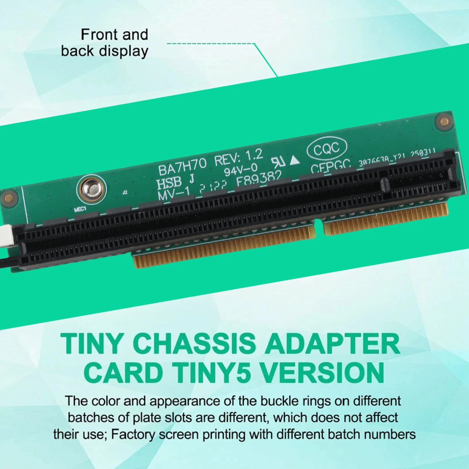 01AJ940 Переносный адаптер для видеокарты PCI E, стабильная сменная печатная плата и железная карта PCI E 16, профессиональная для компьютера