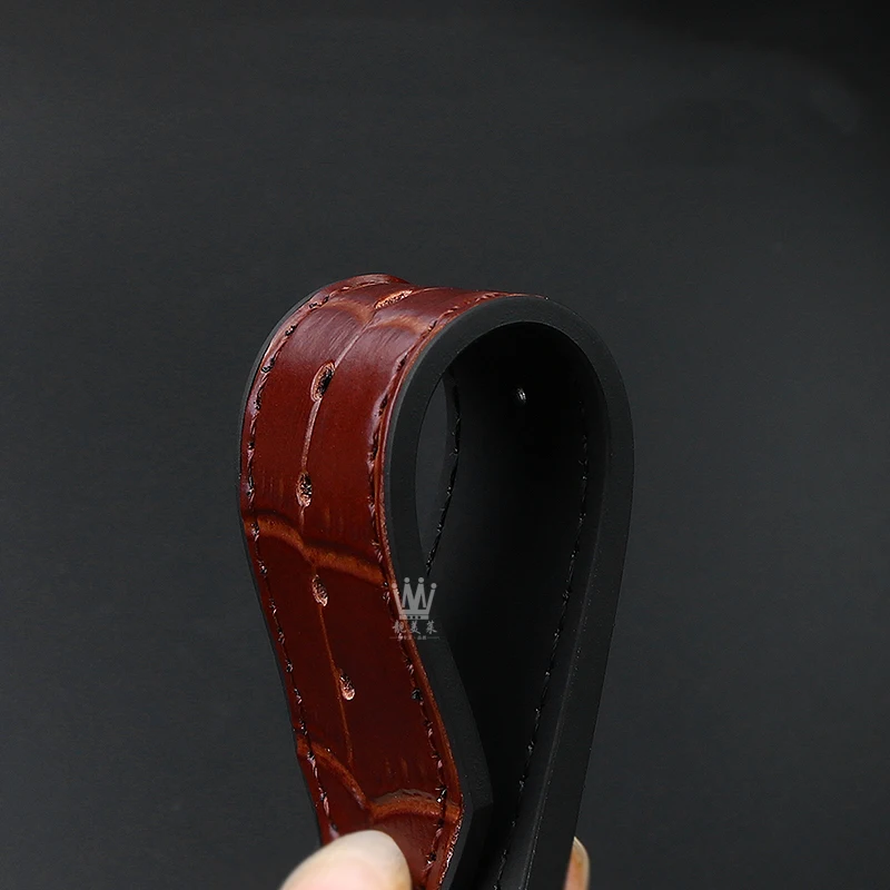 Correa de reloj de cuero genuino para Hublot Big Bang Series, correa de cuero de vaca para hombres, pulsera con accesorios de herramientas, 26x19mm