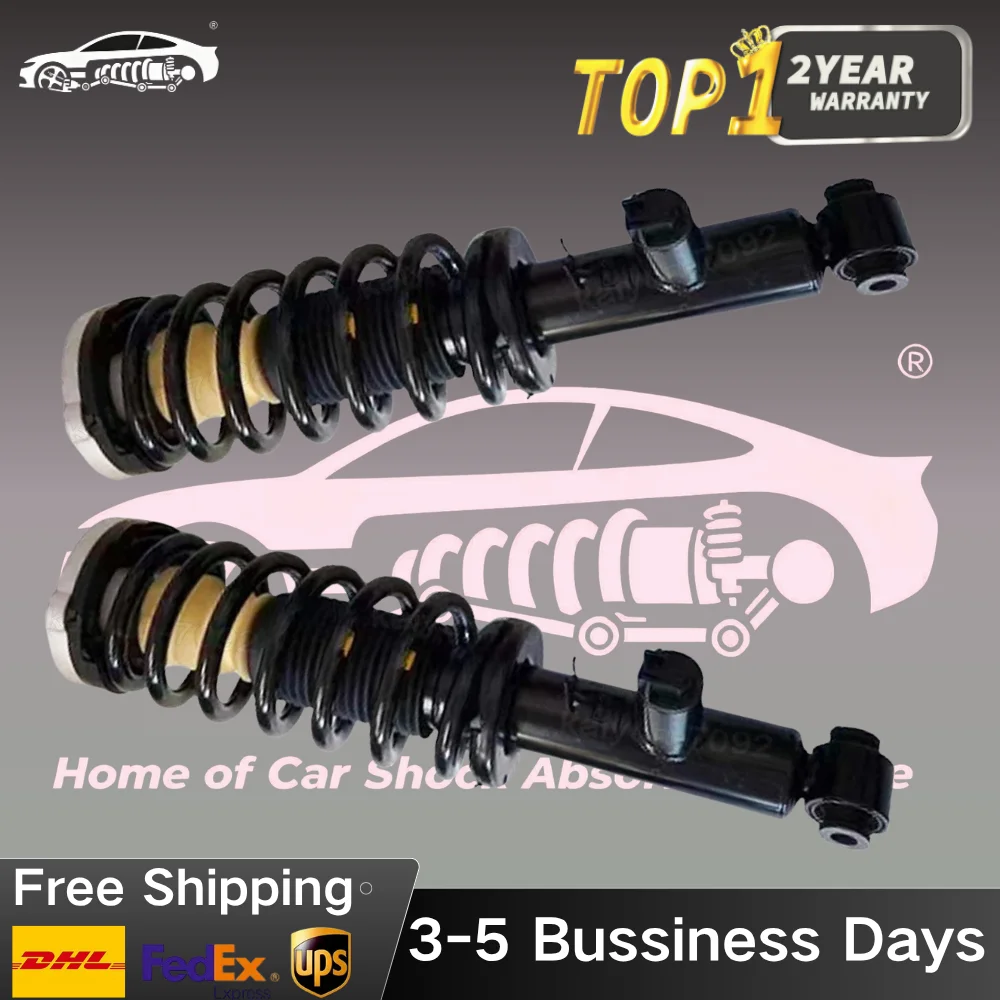 2 Pieces Rear Left Right Shock Absorber Struts Assemblies with EDC For BMW X3 X4 F26 F25 xDrive35i 2011-2018 37124096733 6799911