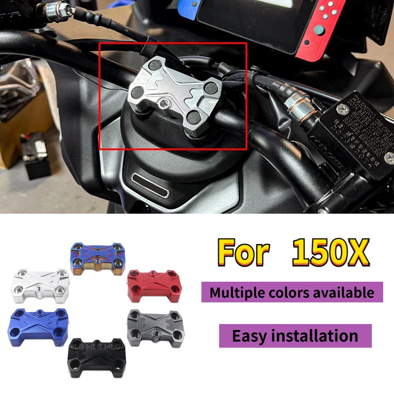 FOR ZONTES 150X Modified front end pressure code handlebar pressure block pressure cover aluminum alloy fixed block accessories