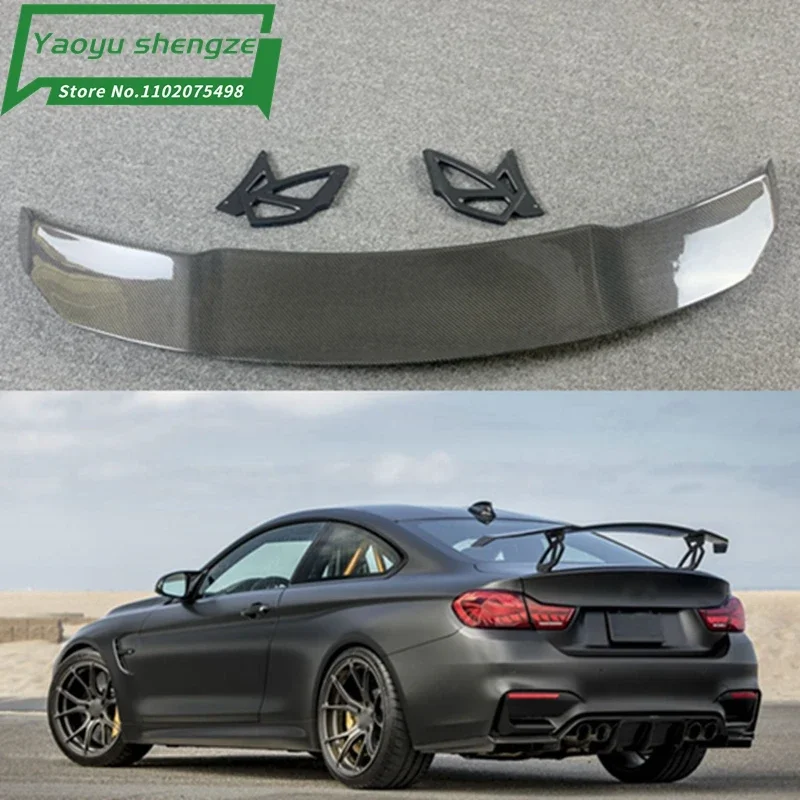 For BMW F80 M3 F82 M4 M5 M6 spoiler Vorsteiner style Track GT Carbon fiber Trunk Lip Wing for M2 M1M5 G20 G30 2014UP