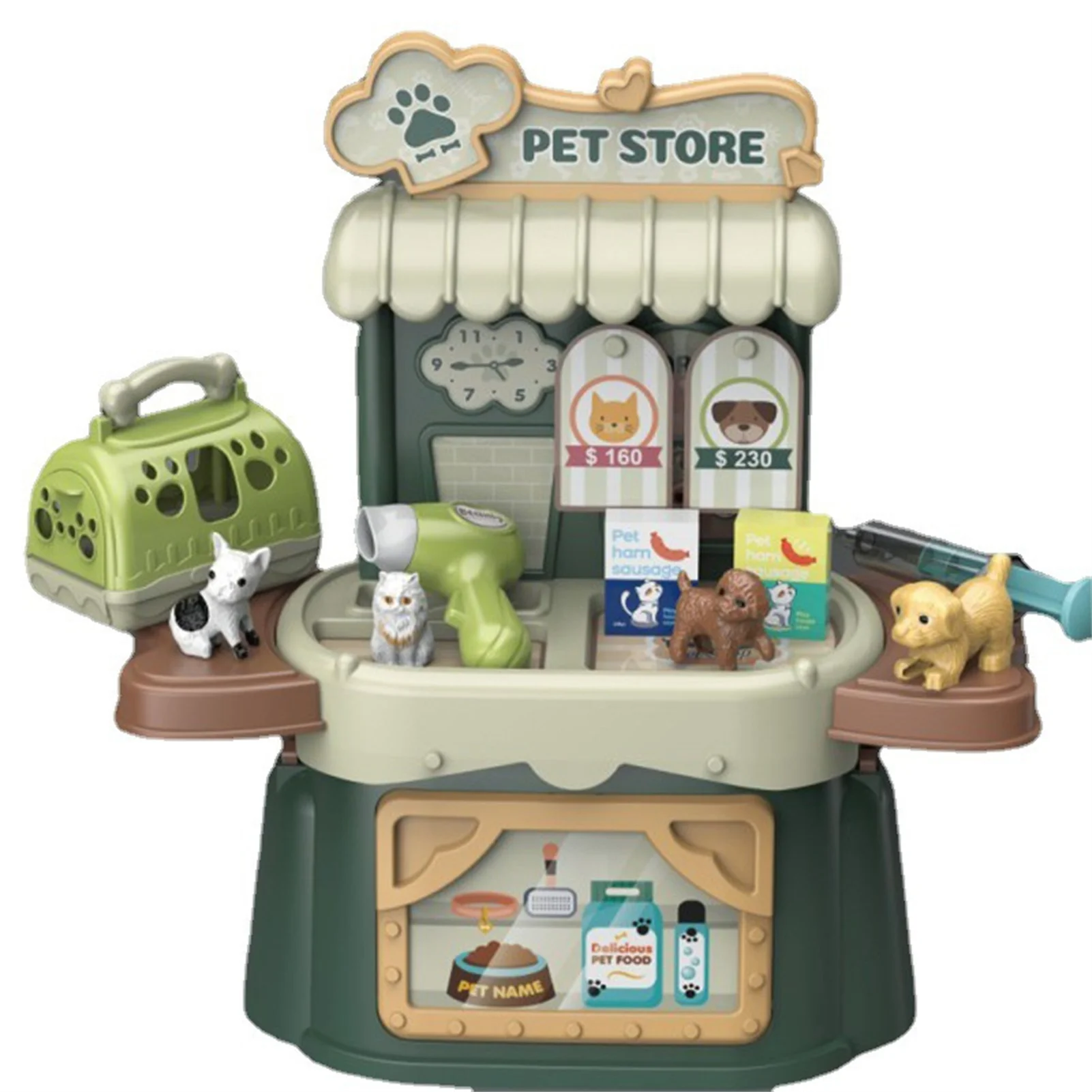 Fantasiespeelhuis Speelgoedset DIY Rollenspel Speelgoed Vroeg educatief speelgoed Geweldige cadeaus