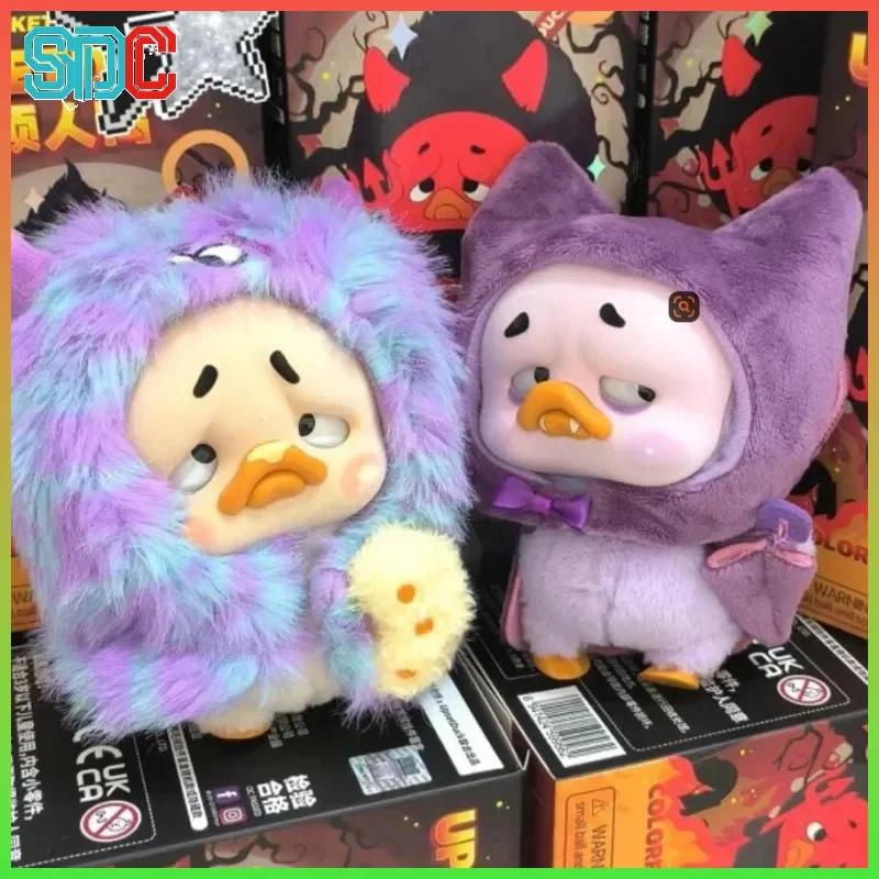 

Аутентичная раздражающая утка Upsetduck, красочный игрок, утиное перо, бархатная глухая коробка, модная игровая сумка, милая кукла на Хэллоуин, подарок